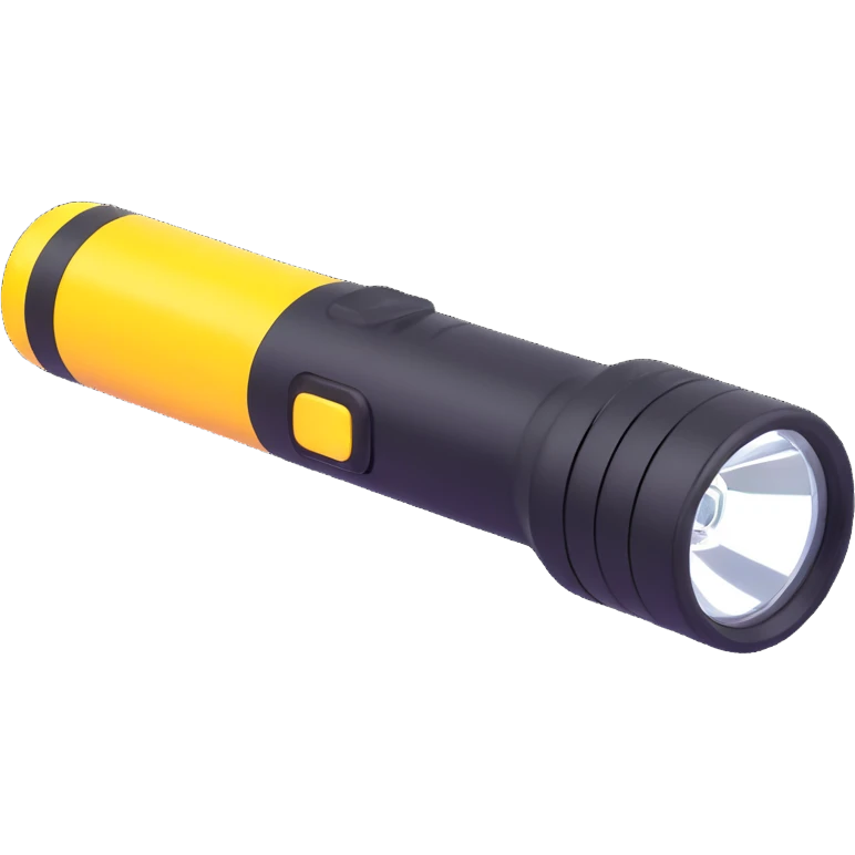 hiking flashlight emoji