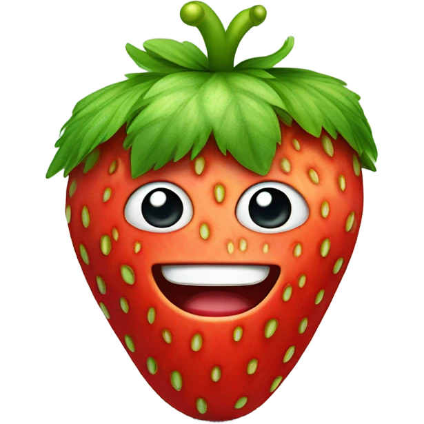 strawberry  emoji