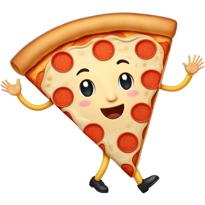Part de pizza qui danse emoji