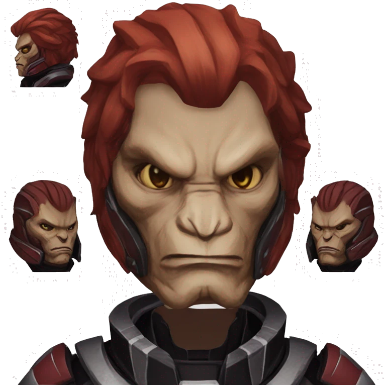 Mass Effect urdnot wrex krogan emoji
