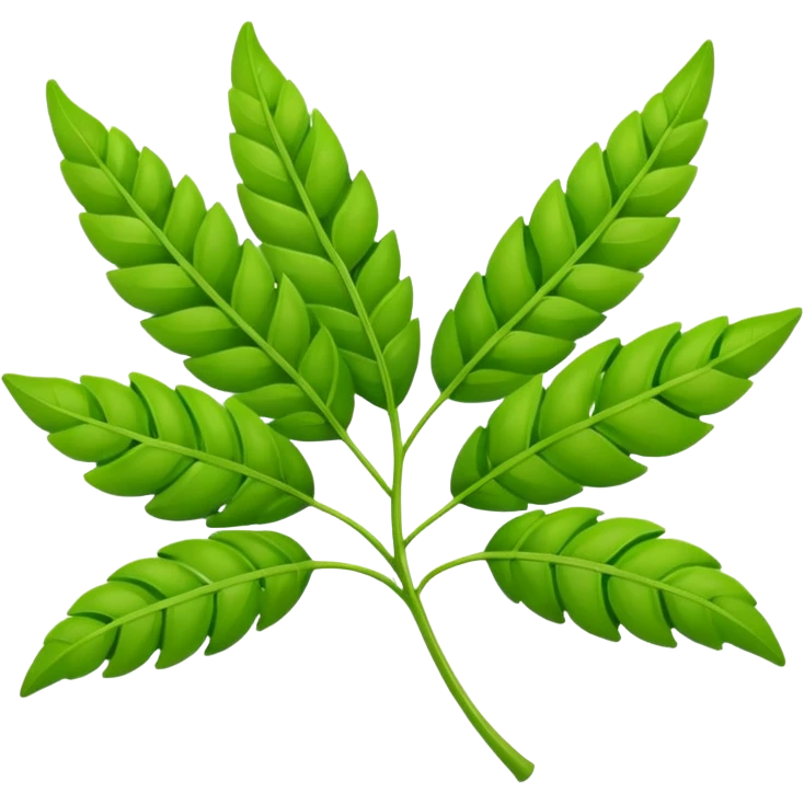 Curry leaves  emoji