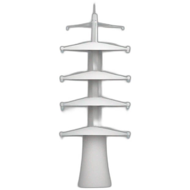 minimal network tower emoji