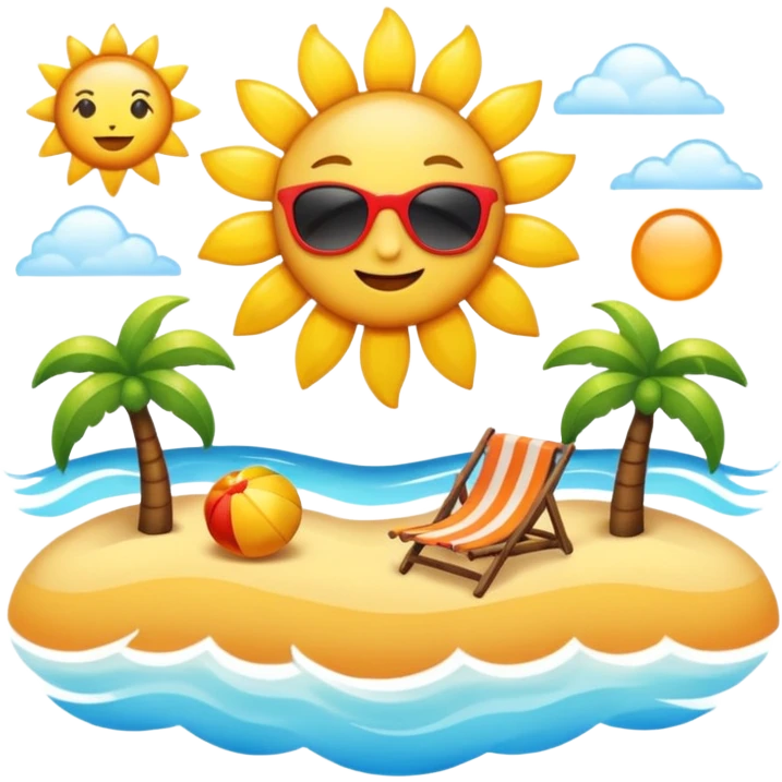 sunny day emoji
