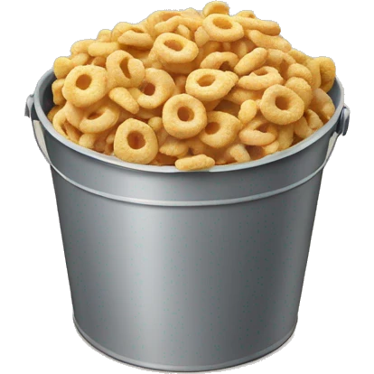 Bucket Of Cereal emoji