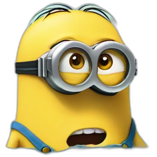 sad minion drowning emoji