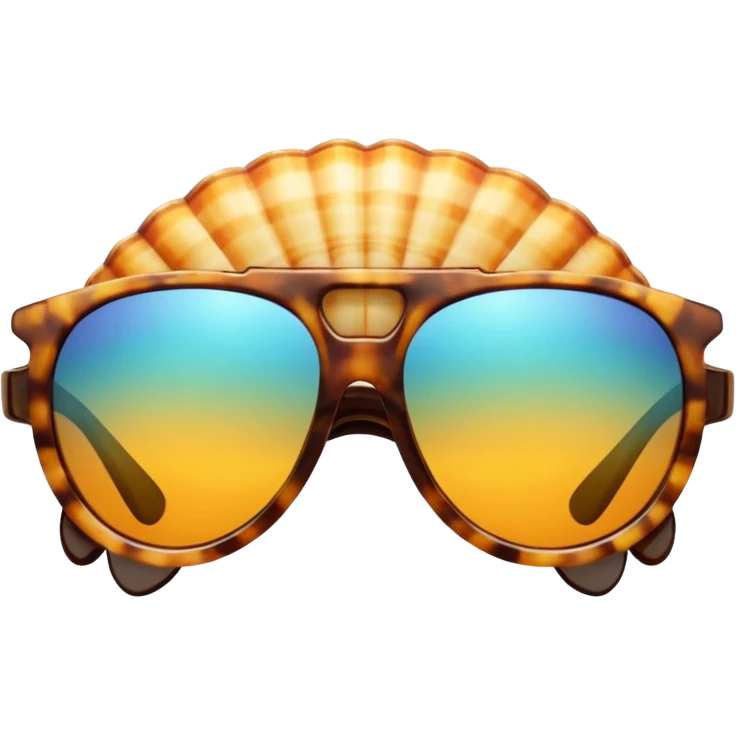 tortuous shell sunglasses emoji