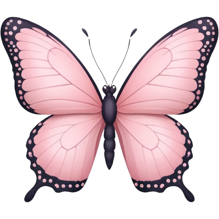   Pastel Pink Butterfly with Gypsophila emoji