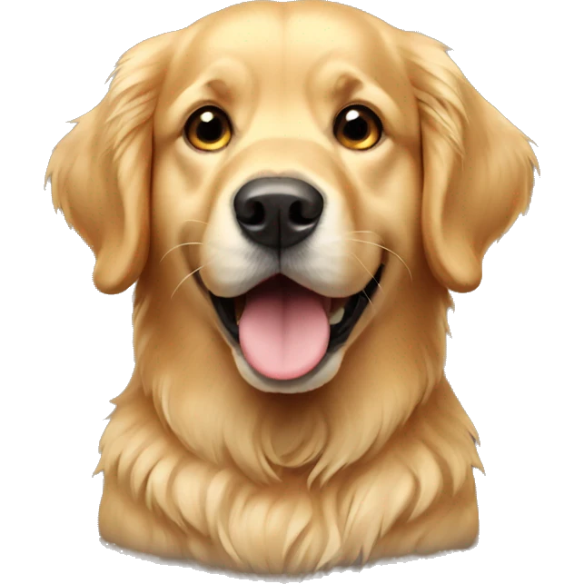 Golden retriever  emoji