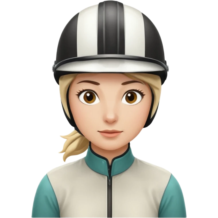  horse jockey woman face emoji