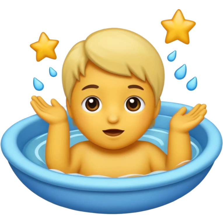un bebé emoji
