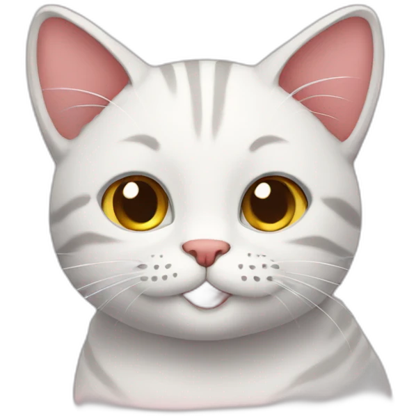Cat in love emoji