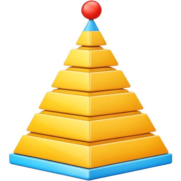 GIOCATTOLI CON PIRAMIDE emoji