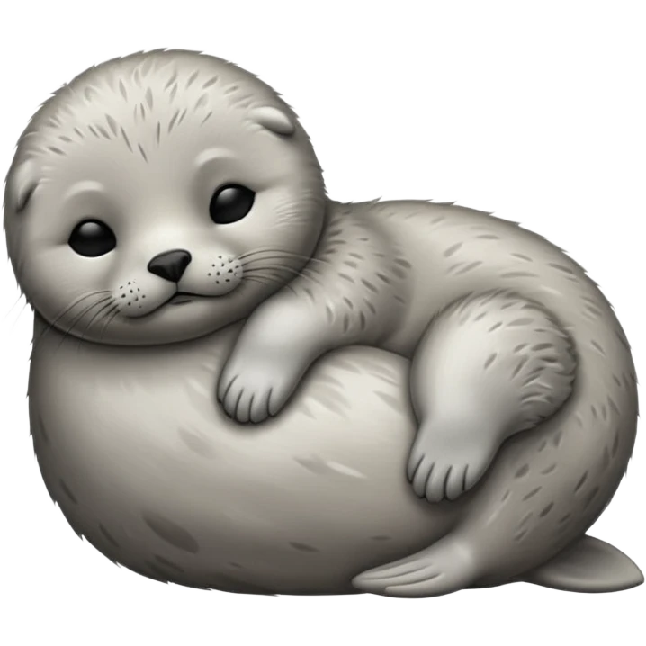 baby Seal sleeping emoji