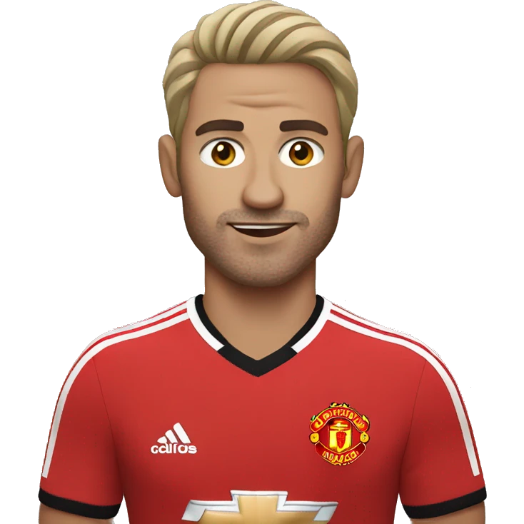 Man Utd footballer emoji