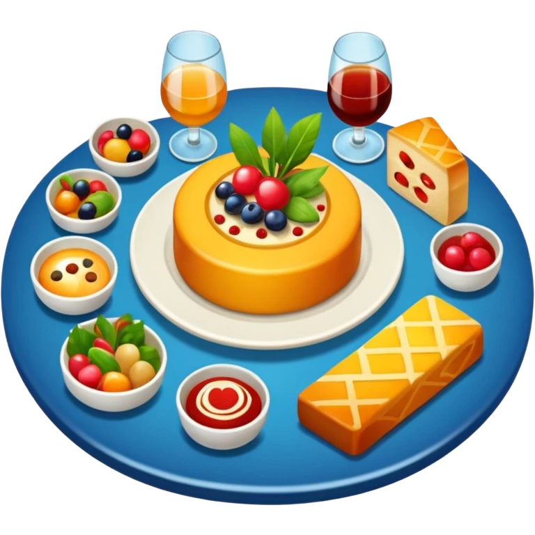 fancy fine dining food emoji