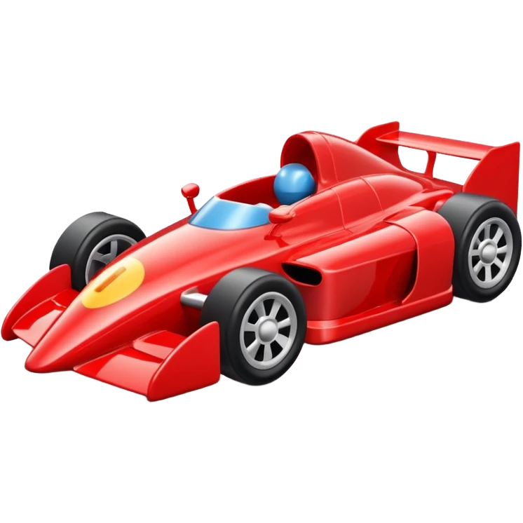 Formula toy car emoji