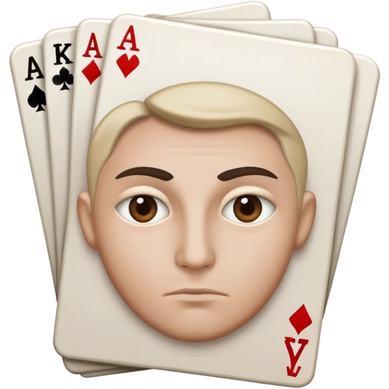 poker face emoji