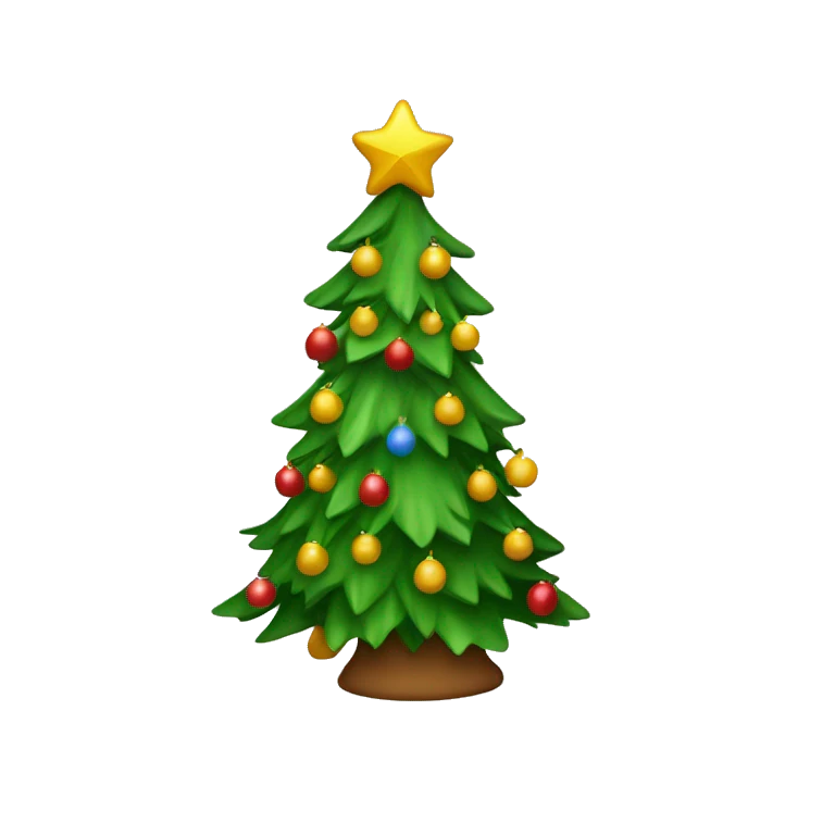 sapin de noël  emoji