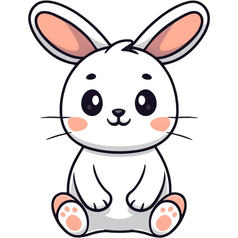 normal rabbit emoji