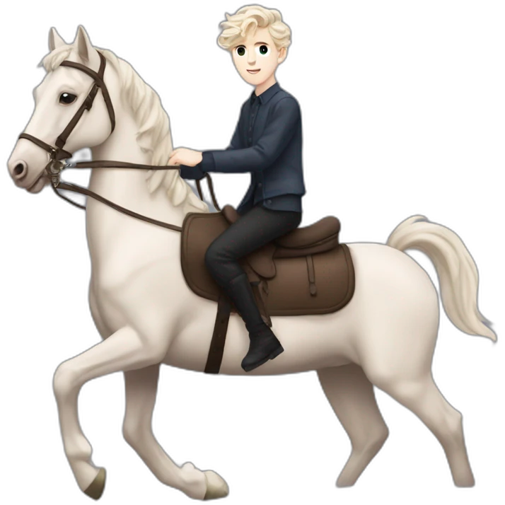 troye-sivan-riding-horse emoji