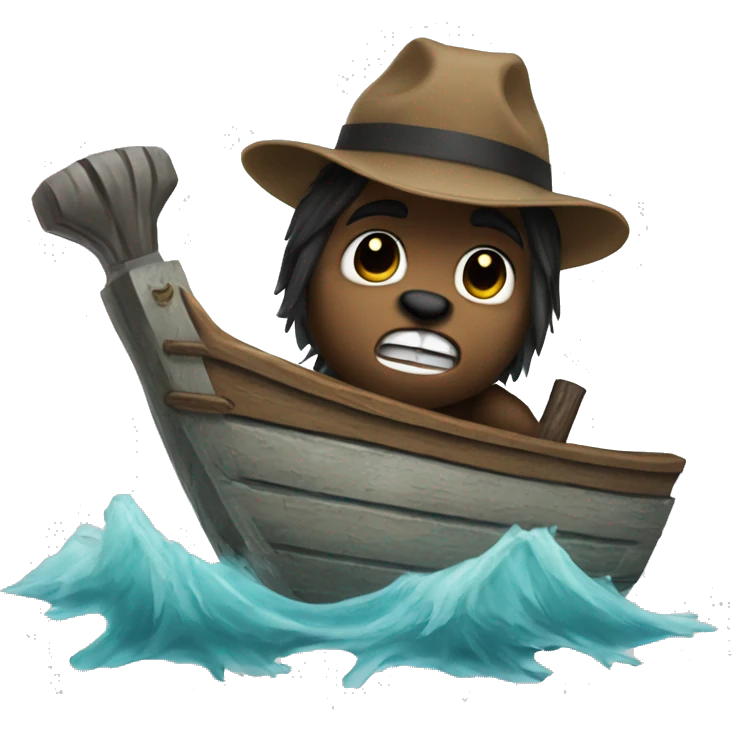 bucky beaver Shipwrecked 64 horror emoji