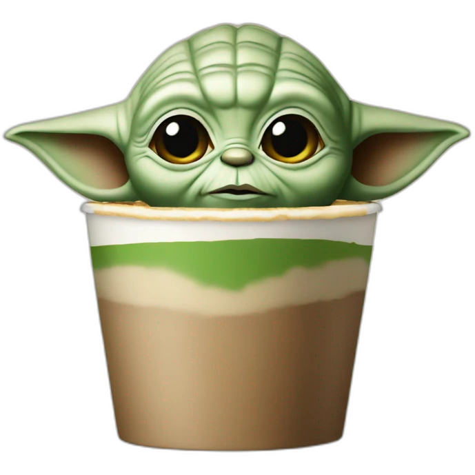 Yoda Starbucks emoji