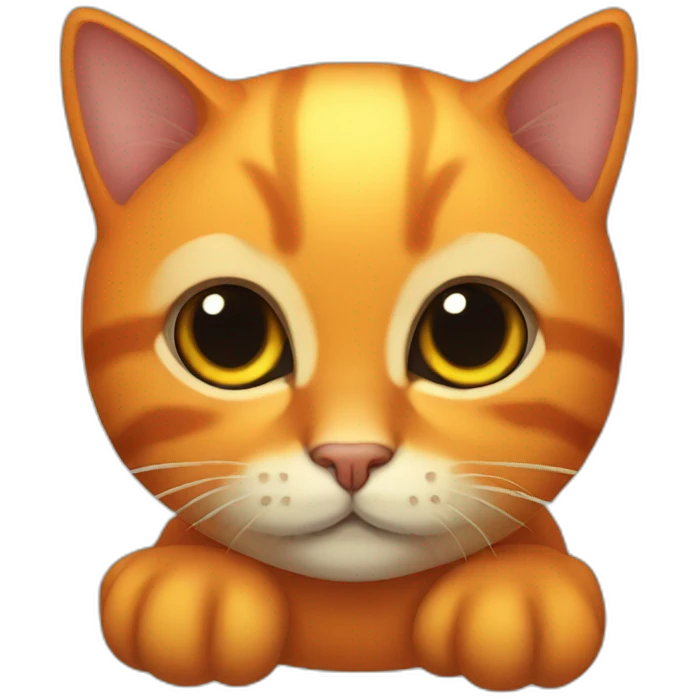 pumkin head kitten emoji