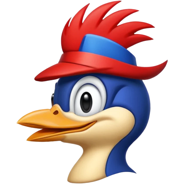 Woody woodpecker emoji