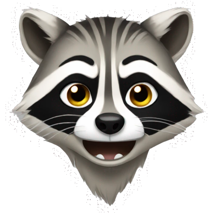Racoon Crying emoji