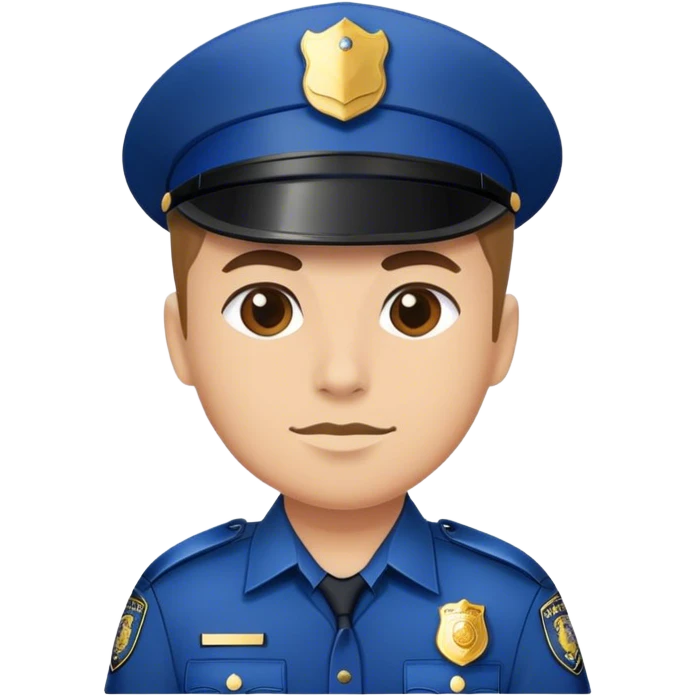 Police officer emoji