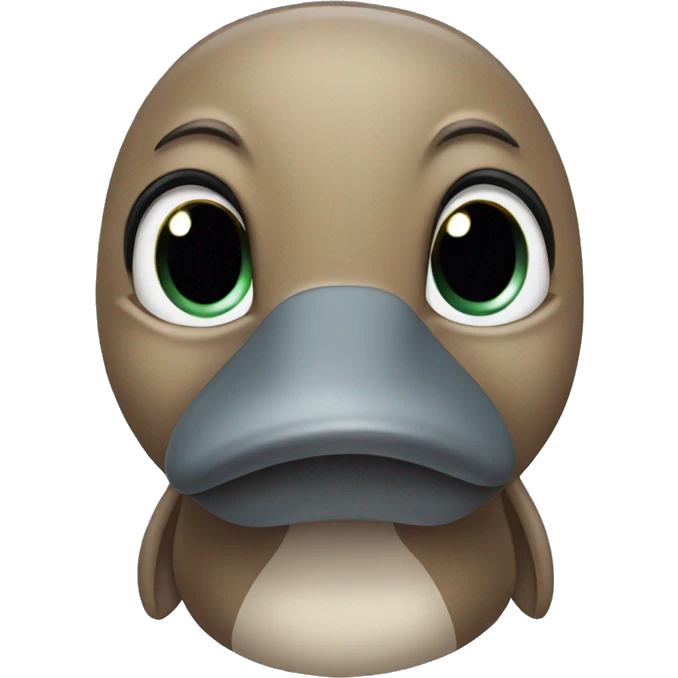 cute girl Platypus emoji