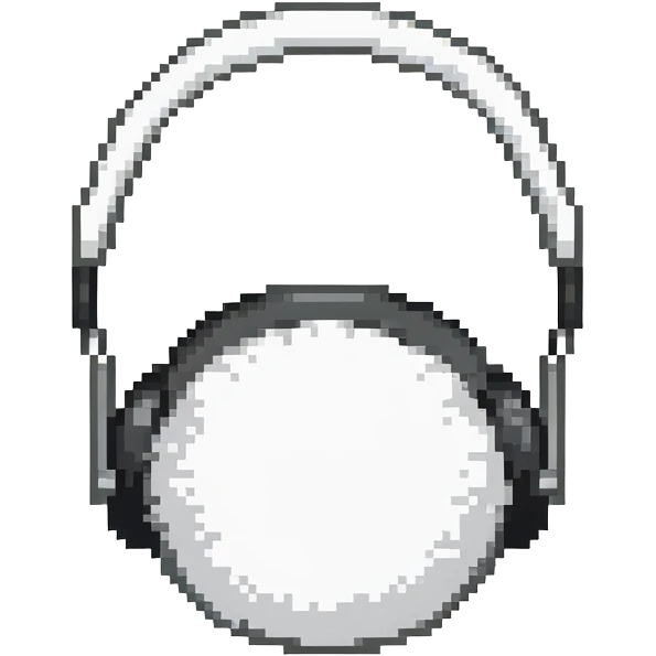 white fuzzy winter ear muffs emoji
