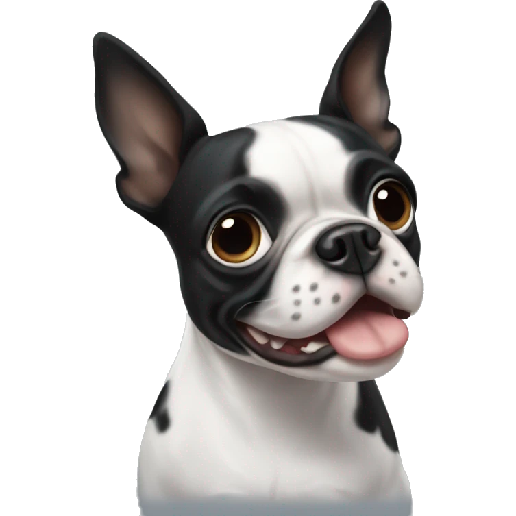 Boston terrier emoji