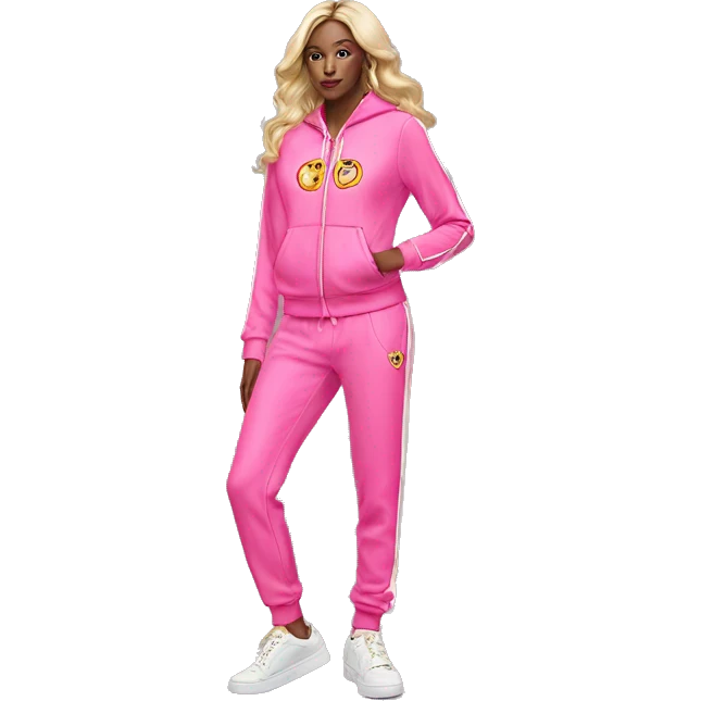 Juicy Couture tracksuit emoji