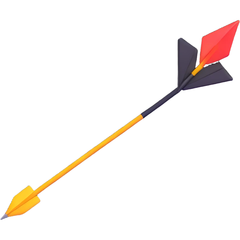 dart arrow emoji