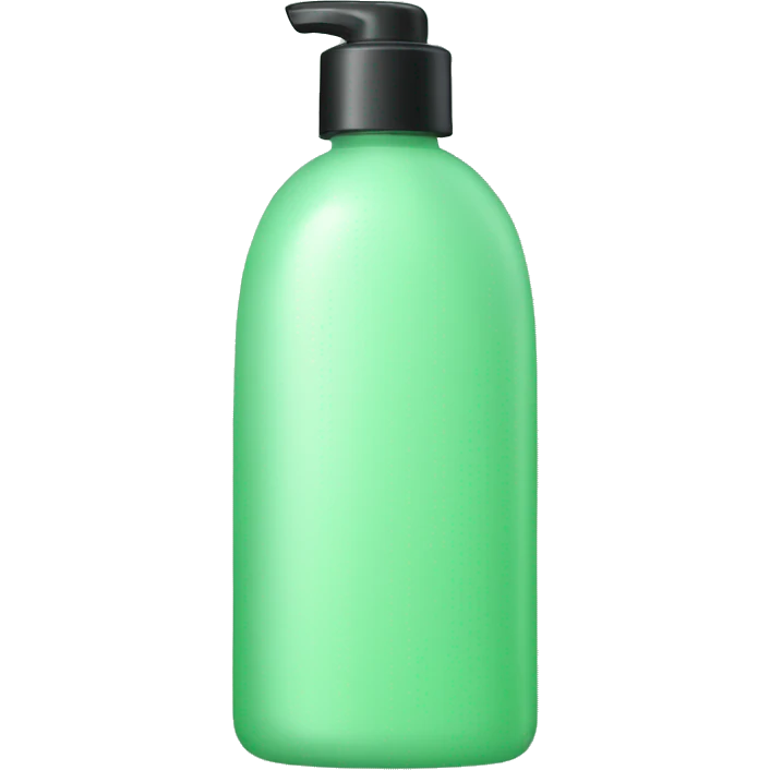 light green lotion bottle emoji