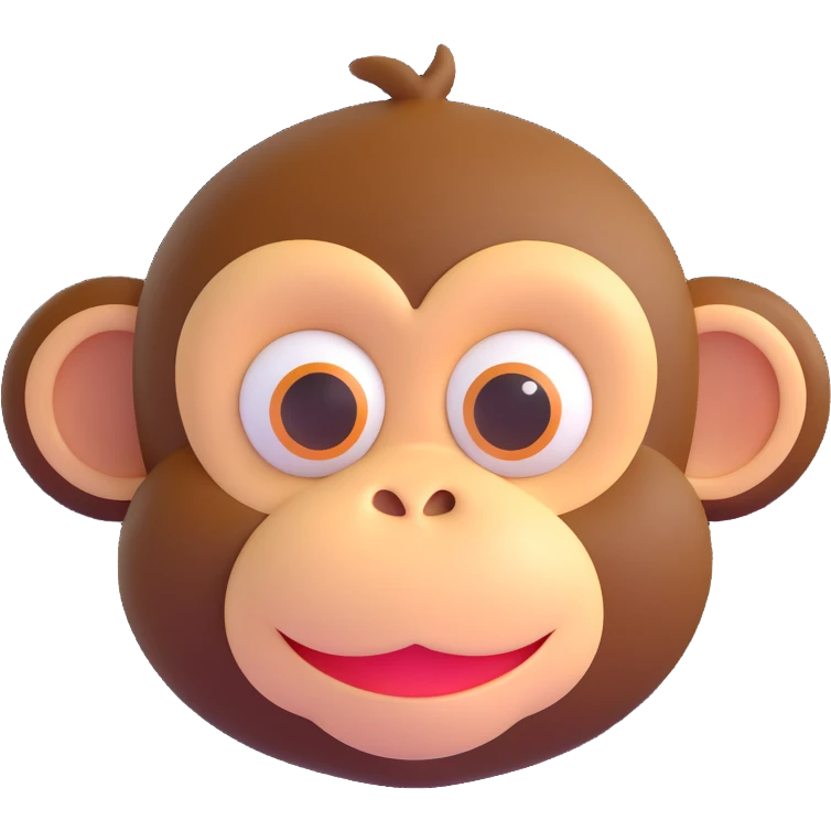 Monkey emoji