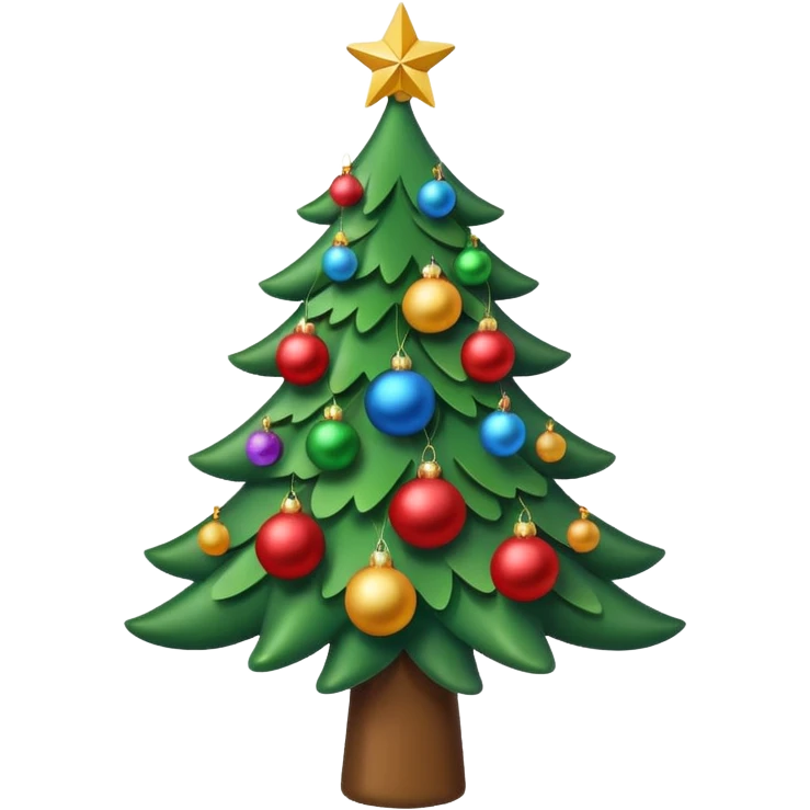 Christmas tree emoji