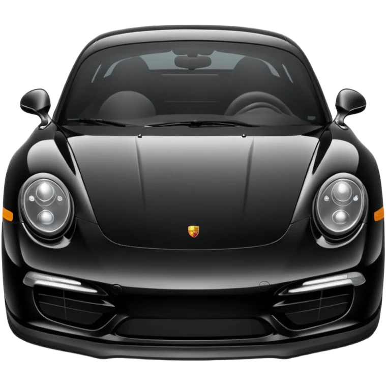 porsche black emoji