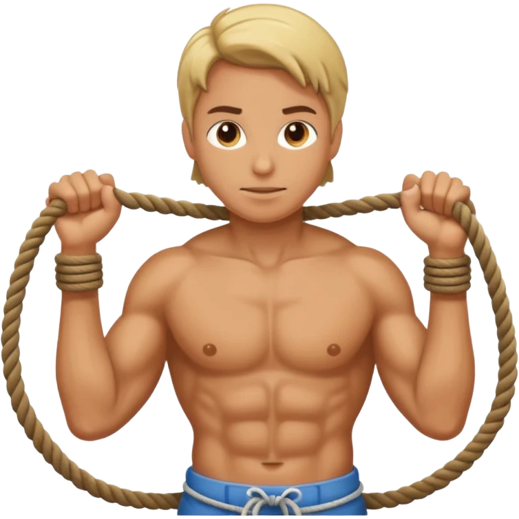 person pulling a rope emoji