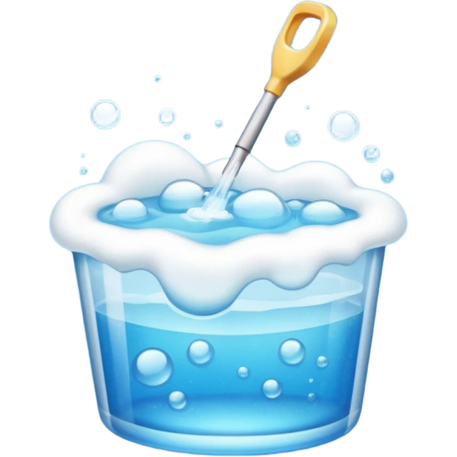 Cleaning and sanitation emoji