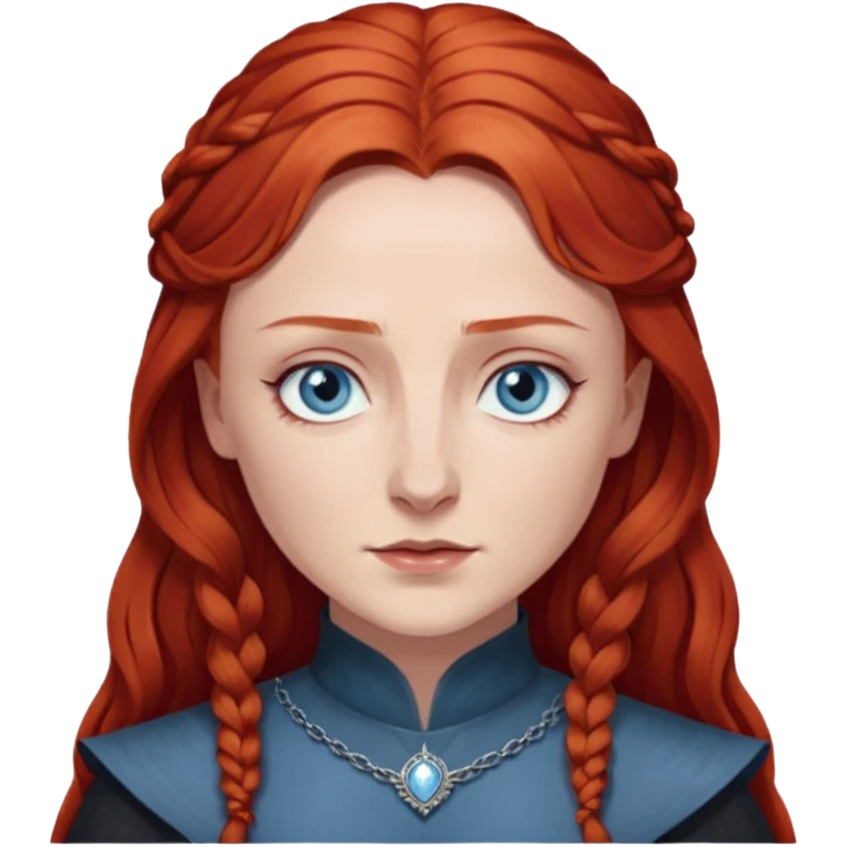 sansa stark

 from Games of throne character face only front face emoji