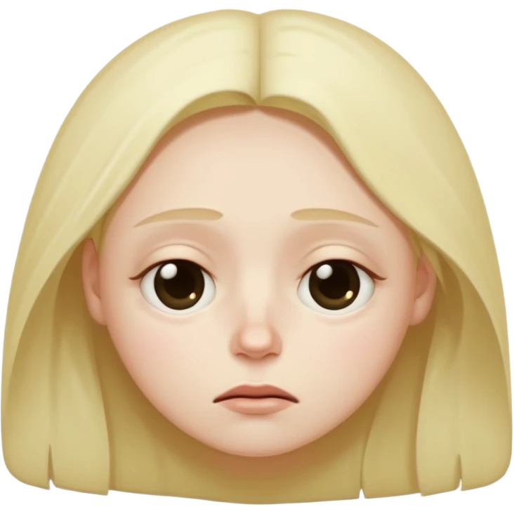 a sleepy and tired person emoji