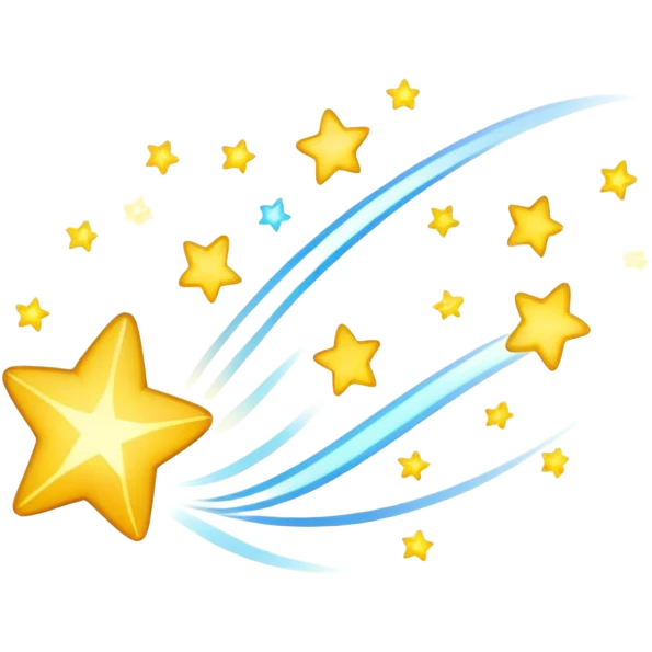 Shooting stars  emoji