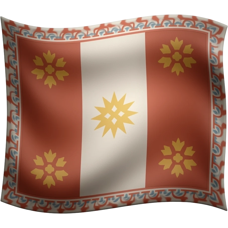 Bandera gitana emoji