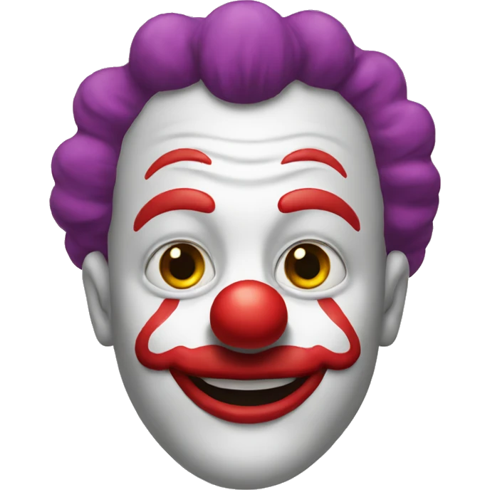 the clown emoji