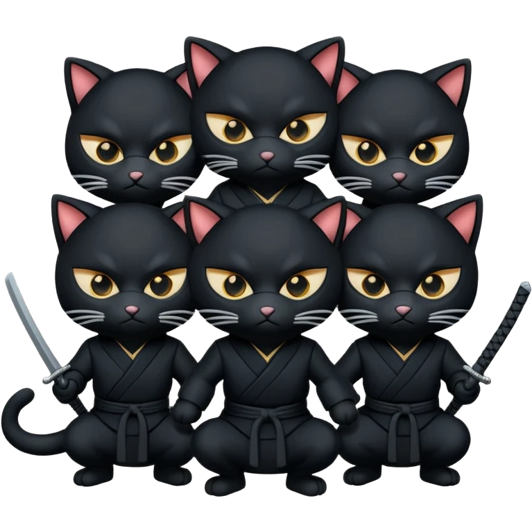 Ninja cats emoji