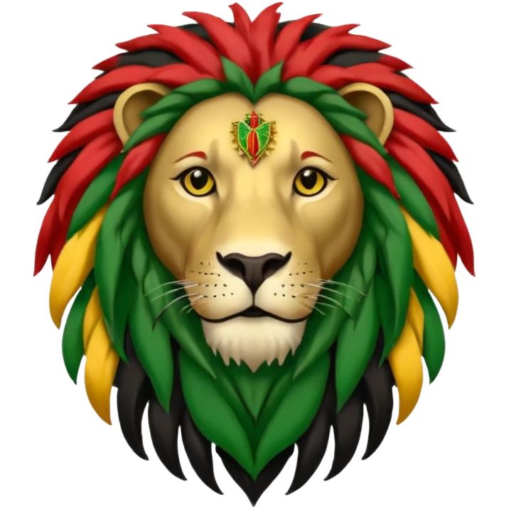 Bob Marley heraldic crest   emoji