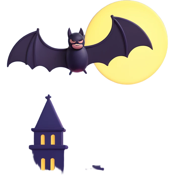 bat signal in the sky emoji