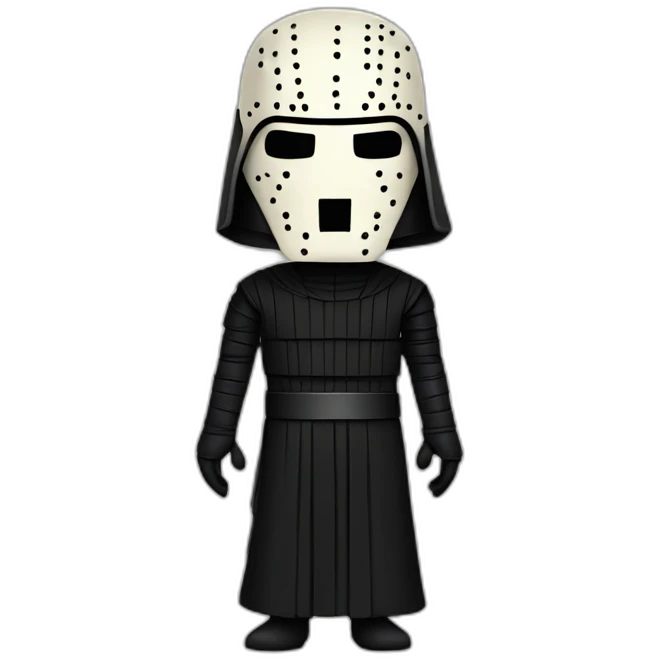 Kylo ren as a pinhead from Hellraiser emoji